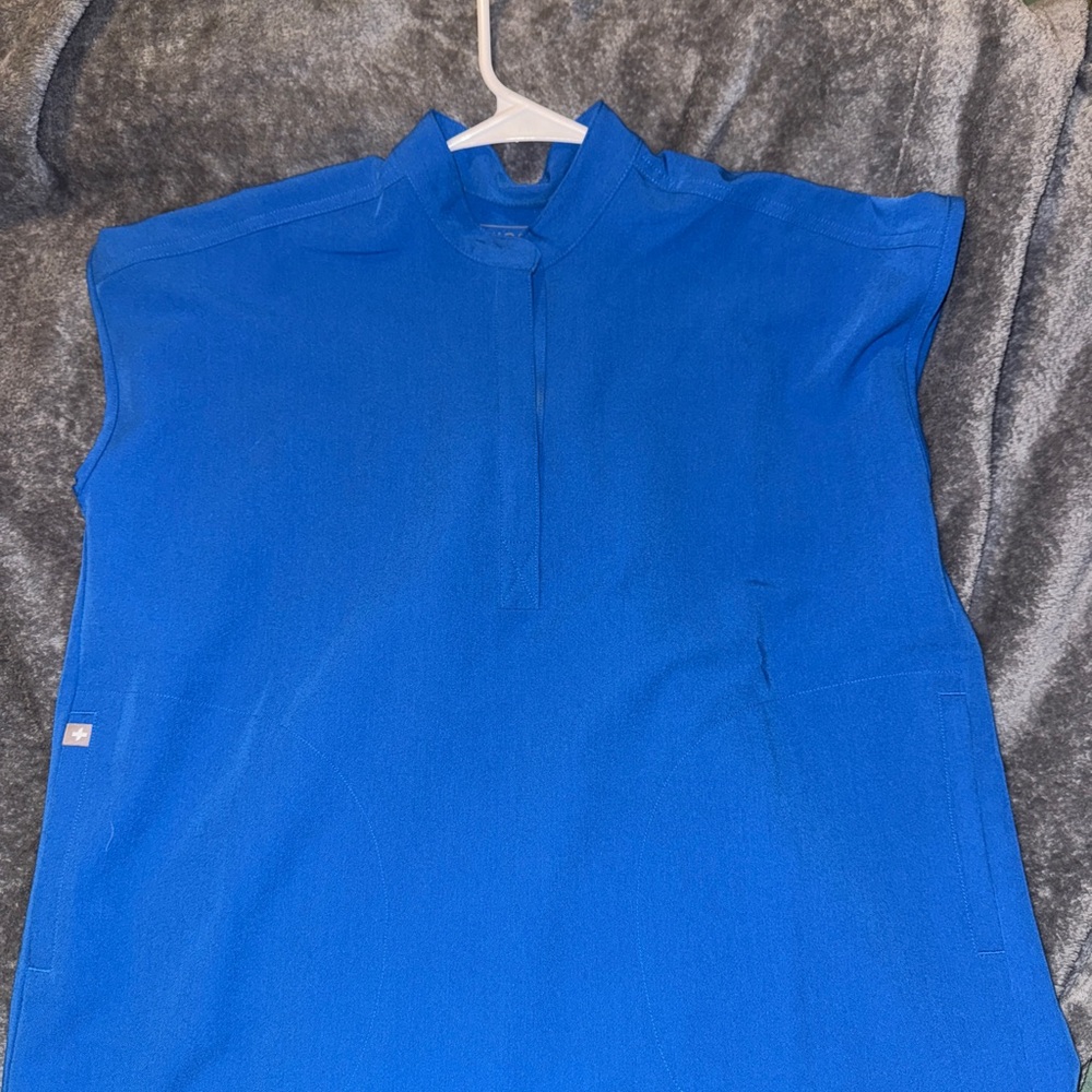 FIGS RAFAELA TOP ROYAL BLUE